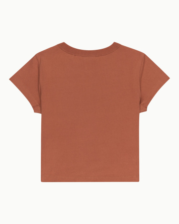 Футболка YARNHILL (Женский; L/12 (46); copper brown)